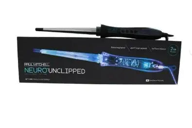 Paul Mitchell Neuro Unclipped Curling Iron - Model # NSSCNA - Black/Silver - 0.75 Inch Curling Iron