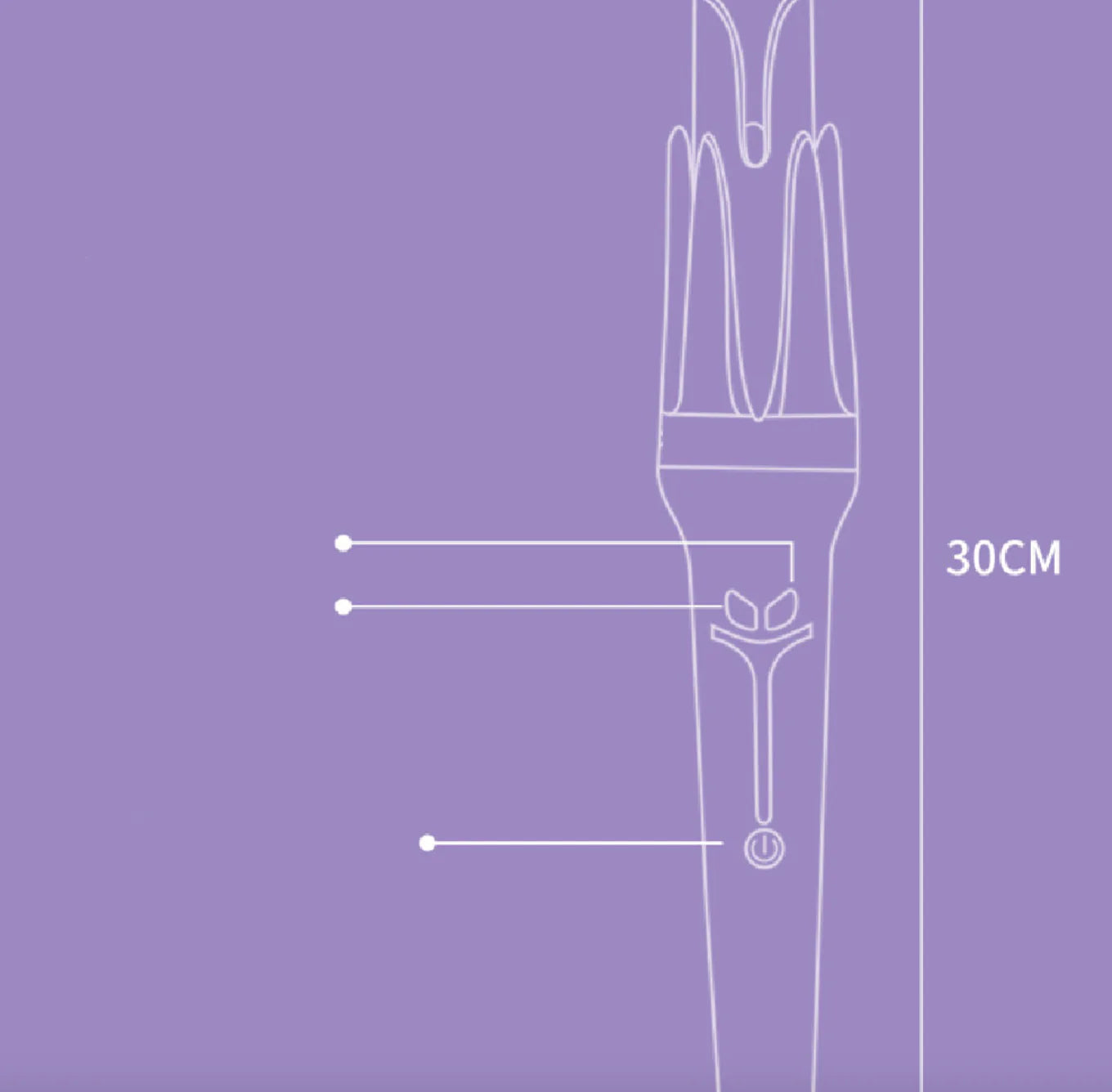 Automatic Negative Ion Curling Iron