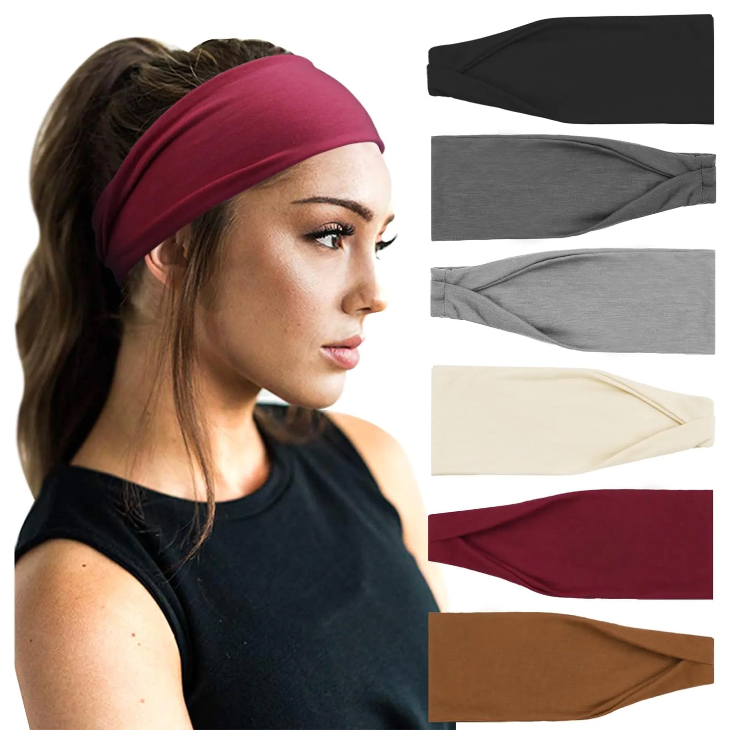 DRESHOW Yoga Sports Headbands for Women