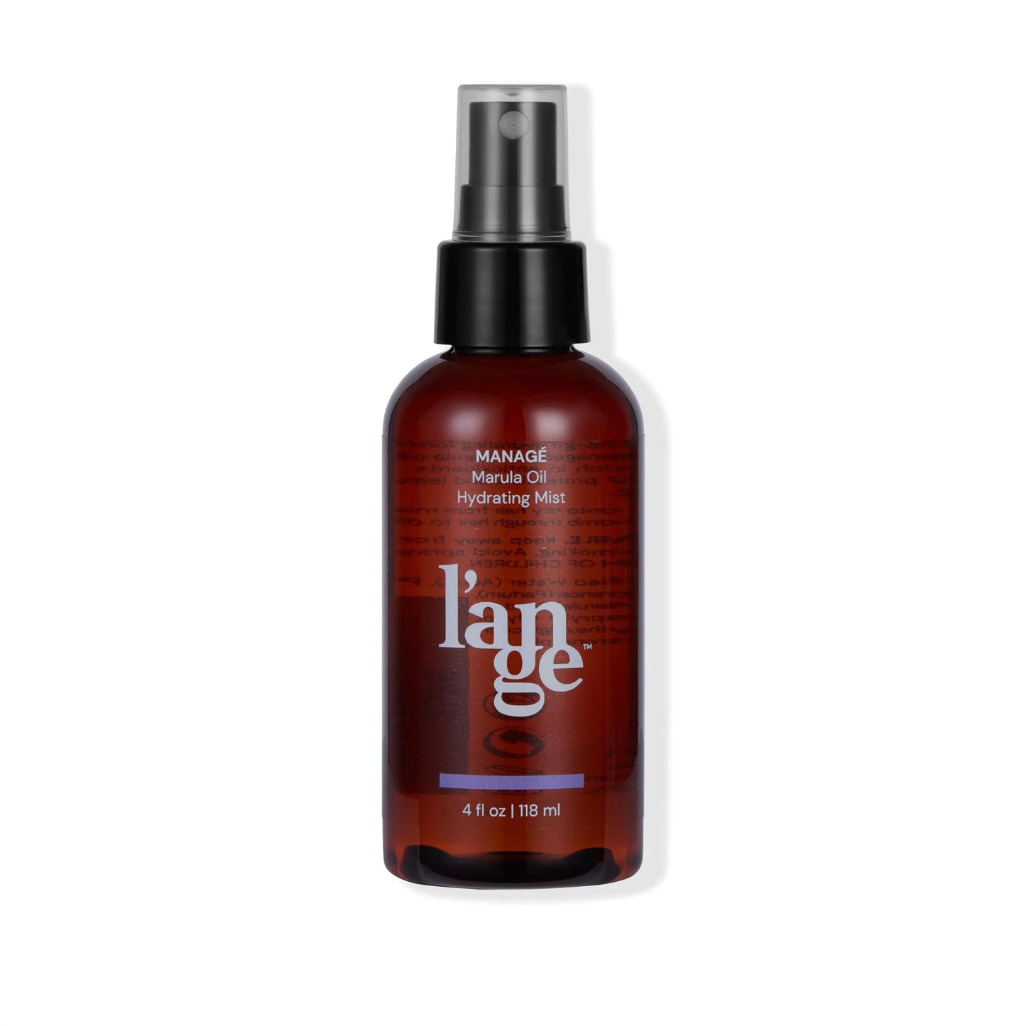 LANGE HAIR Marula Oil Hydrating Mist | Hair Oil for Frizzy Hair | Reduces Frizz & Flyaways | Hair Serum for Dry Hair | Locks in Moisture & Shine | Lightweight Hydrating Hair Oil Spray for Smooth Hair